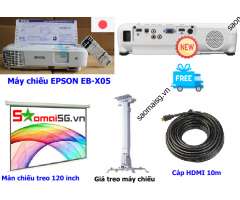Máy chiếu EPSON EB X05 trọn bộ