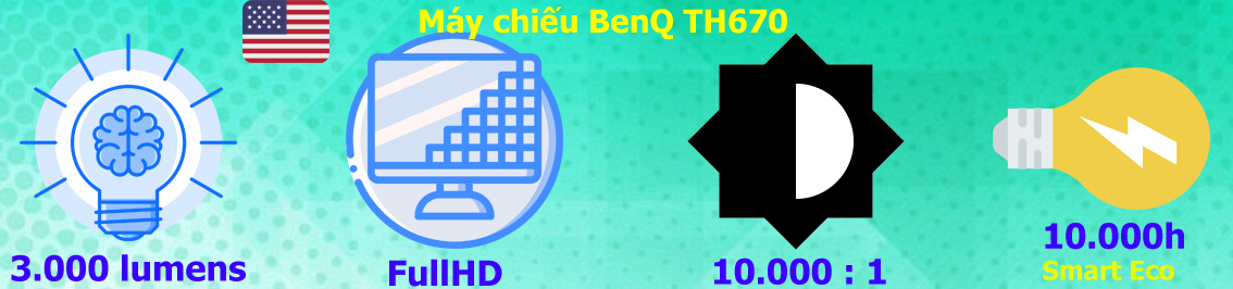 may-chieu-benq-th670