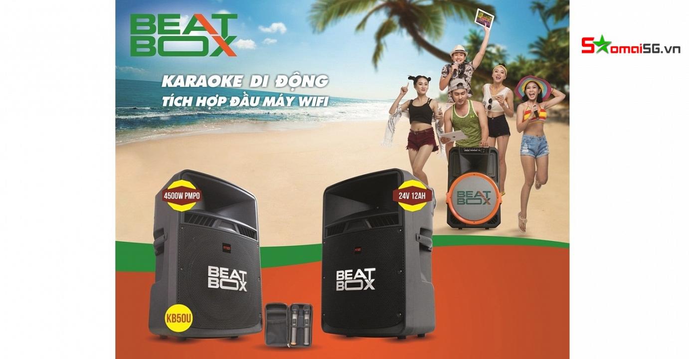 Loa kéo karaoke di động Beatbox KB50U