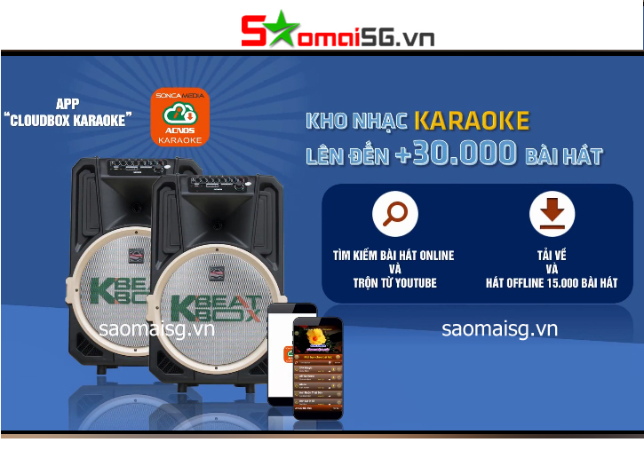 Loa karaoke di động Beatbox CB39