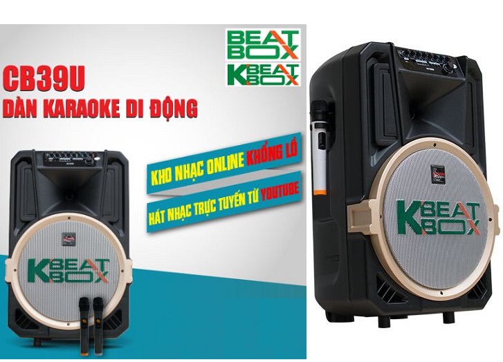 Loa karaoke di động Beatbox CB39U