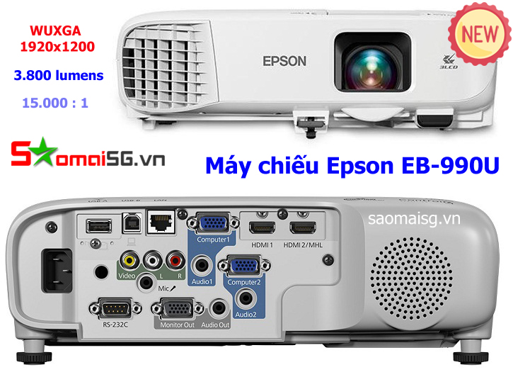 Epson EB-990U Projector - Máy chiếu Epson EB-990U