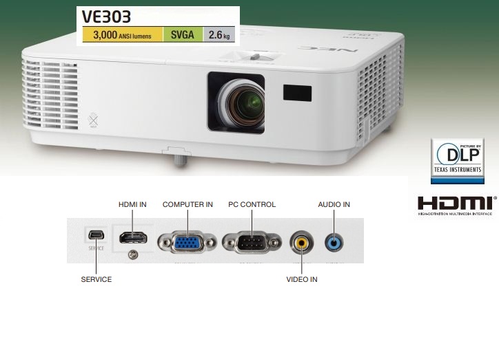 Máy chiếu NEC NP-VE303G